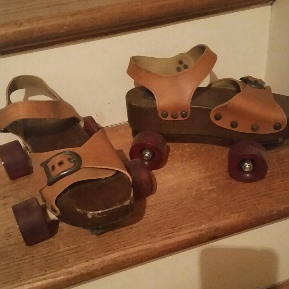 Walkie Rollie Vintage Sandle Roller Skates Sz 7